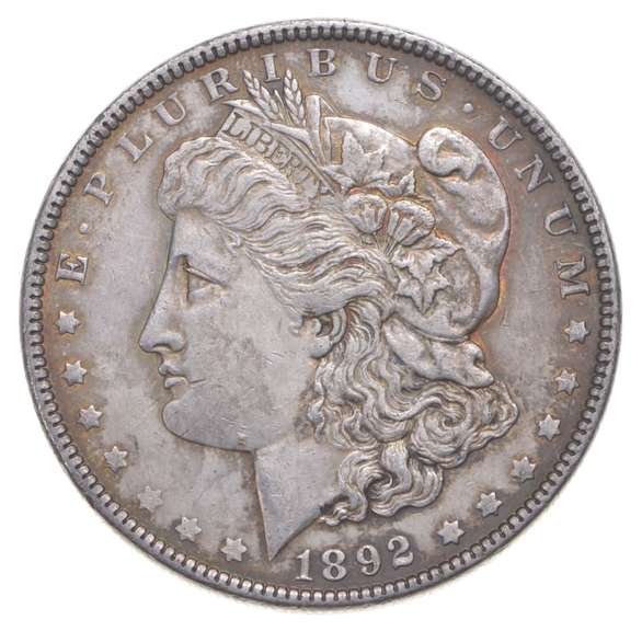 1892 Morgan Silver Dollar