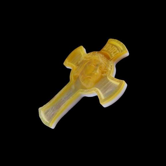 Lovely 10ct Mother of Pearl cross