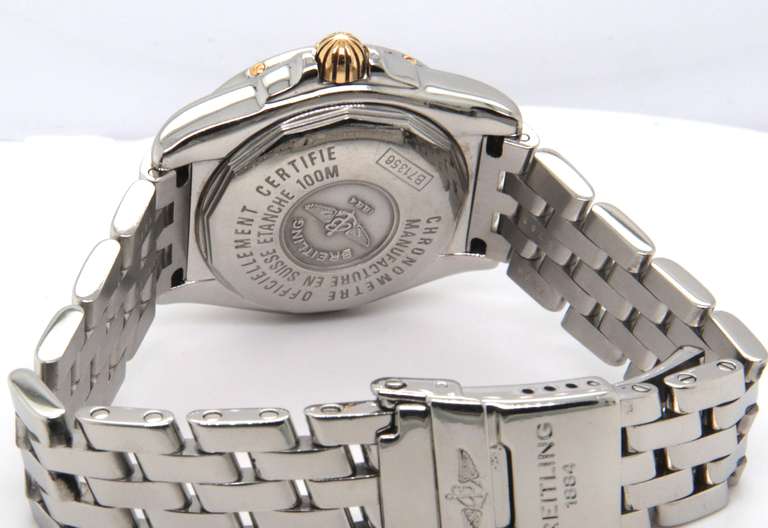 Breitling Cockpit Mop Diamond Dial Watch