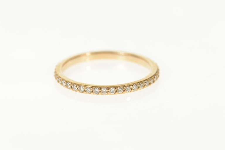 18K Rose Gold Noémie 0.61 Ctw Diamond Eternity Band Ring
