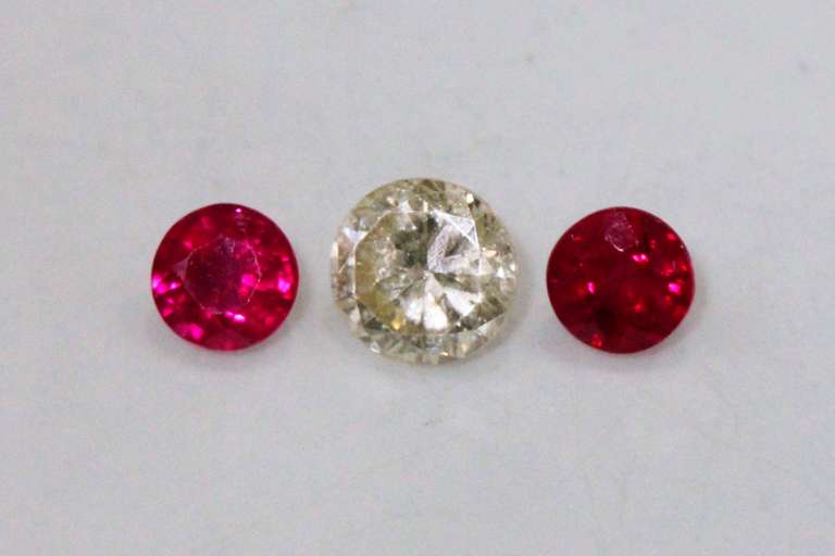 Stunning Ruby and Diamond Set
