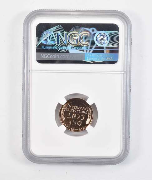 PF69 RD 1958 Lincoln Wheat Cent - Graded NGC