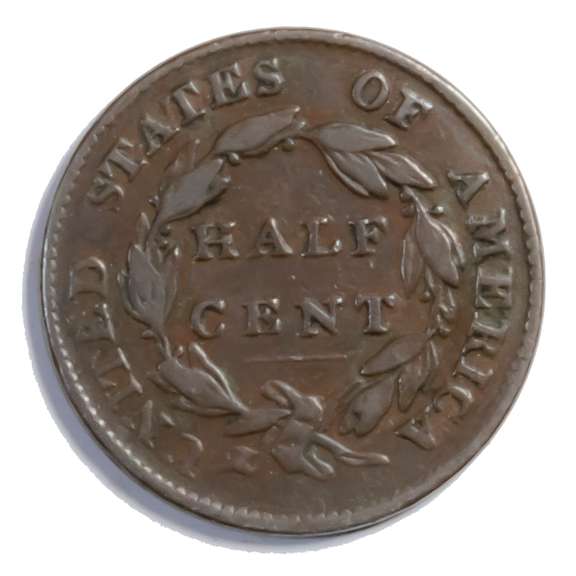 1826 Half Cent
