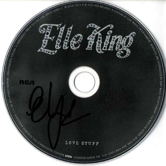 Elle King Autographed Signed Love Stuff CD