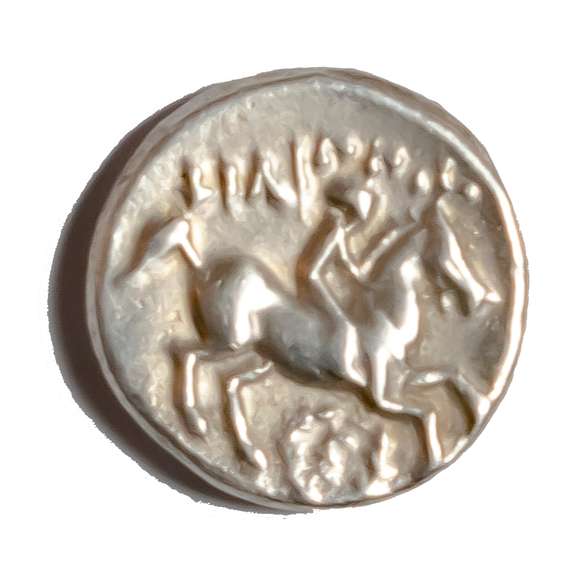 Choice Macedon Philip 11 382-336 BC 1/5 Silver Stater