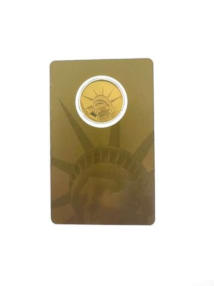 1/4 OZ Gold Bar