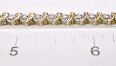 Sparkling Ladies Diamond Bracelet in Yellow Gold