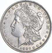 1886-O Morgan Silver Dollar