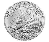 2021 Peace Dollar BU