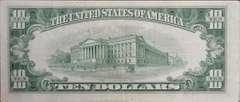 Series 1953 $10 Silver Certificate, Circulated. FR.1706