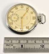 Classic Elgin Pocket Watch in Nickel
