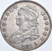 1819/8 Capped Bust Half Dollar - 103 EDS R4+ - LG 9