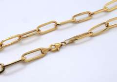 Charming 18kt Oval Link Necklace