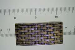 Vintage Mexican Taxco Sterling Silver Belt Buckle