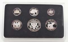 2006 Reagan 6 Coin .999 Fine Silver Proof Set