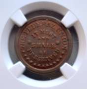 The Federal Union Civil War Token NGC MS 63 RB