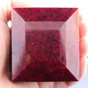 Impressive! 2,805ct dark violet red Brazilian Ruby