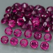 Ravishing 5.04ct hot pink Rhodolite Garnet set