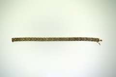 Italian Sterling Silver Riccio Chain Flat Mash Bracelet