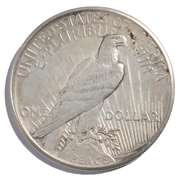 1921 Unc Key Peace Dollar