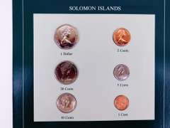 4 Coin Sets of Nations with Stamps, All Sealed