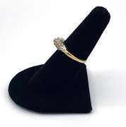Gold diamond ring