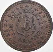 1863 Charnleys Oranges Civil War Token R 70DC