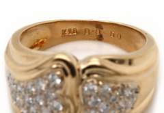 Wonderful 18kt Diamond Ring