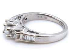 Dazzling White Gold 1cts Diamond anniversary Ring