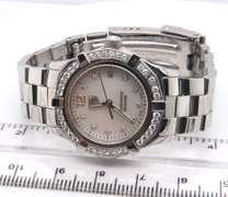 Tag Heuer Aquaracer Mop Diamond Dial Watch
