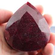 Impressive 802ct rich violet red Ruby