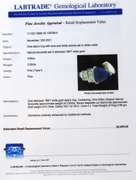 Incredible 18kt Tanzanite and Baguette Diamond Ring