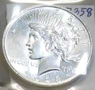 1923 Peace Dollar Uncirculated