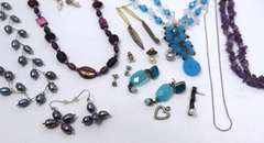 Group Lot of Gemstone Jewelry