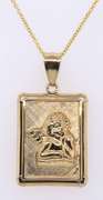 Divine Serenity Prayer Charm on Chain