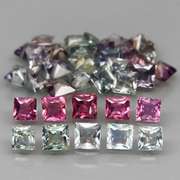 Dazzling 4.84ct set of UNHEATED Songian Sapphires