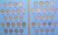 3 Sets Of Complete Jefferson Nickels 1938-1961