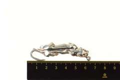 Sterling Silver Prowling Jaguar Panther Lioness Animal Stick Pin