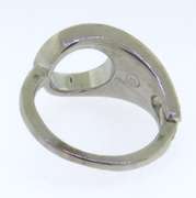 Sparkling 18kt Movado Pave Diamond Fancy Ring