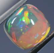 Glowing! 3.32ct full cover pinfire Jelly Opal