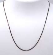 Vintage Sterling Silver Chain Necklace