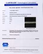 Dazzling White Gold Diamond S Link Tennis Bracelet