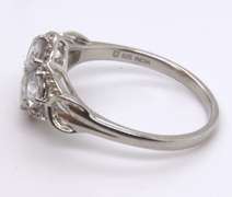 Sterling Silver Cubic Zirconia Ring