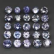 Gorgeous 6.28ct multi-color Tanzanite set