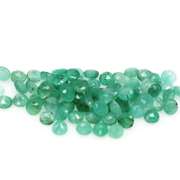Rich emerald green 7.44ct 70pc emerald set