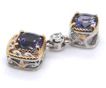 Sterling Silver Gemstone Charm Pendant