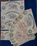 Lot Of 15 Virginia Treasury Notes.
