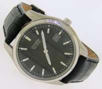 Citizen Eco Drive Corso Quartz Black Dial Watch