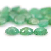 Rich emerald green 7.70ct 25pc emerald set