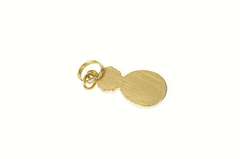 14K Yellow Gold Enamel Sun Guitar Mandolin Instrument Charm/Pendant